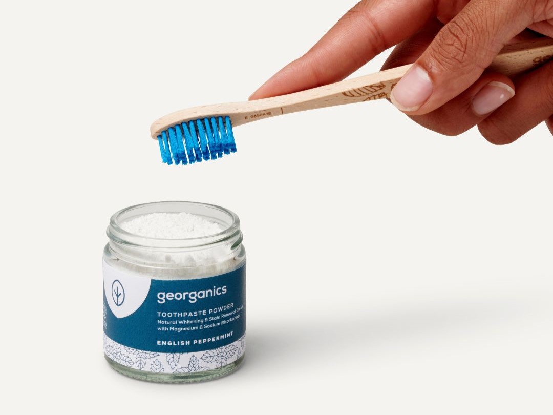 Minerální zubní prášek - Máta peprná - Georganics